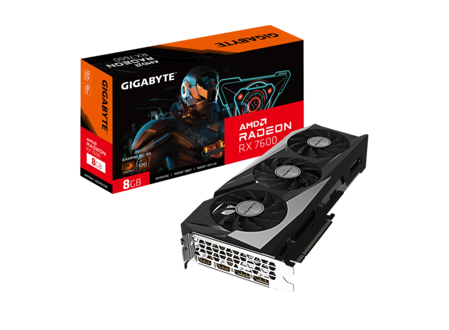 Slika proizvoda GIGABYTE GV-R76GAMING-OC-8GD Radeon RX 7600 8GB GDDR6 GAMING OC	